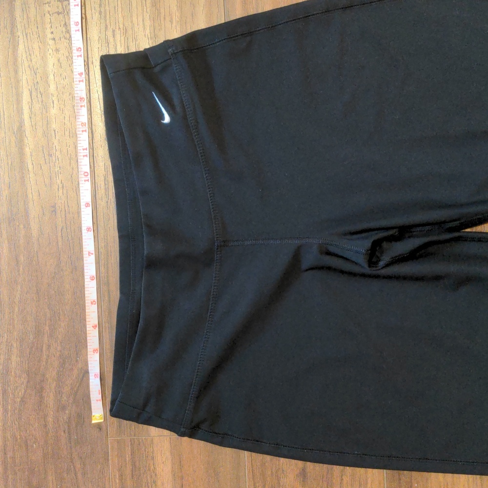 Nike Fit dry Black Straight Leg Legging Yoga Pant - Picture 3 of 7